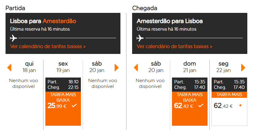 Fim-de-semana em Amesterdão com voo desde Lisboa