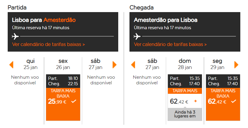 Fim-de-semana em Amesterdão com voo desde Lisboa