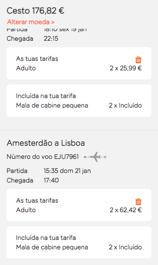 Voo barato de Lisboa para Amesterdão