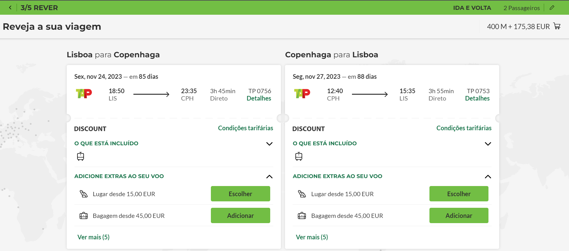 Voo barato de Lisboa para Copenhaga